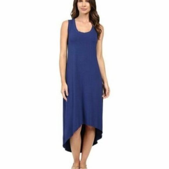 Fresh Produce Moonlight Blue  High Low Staple Dress Size Medium - Picture 1 of 12